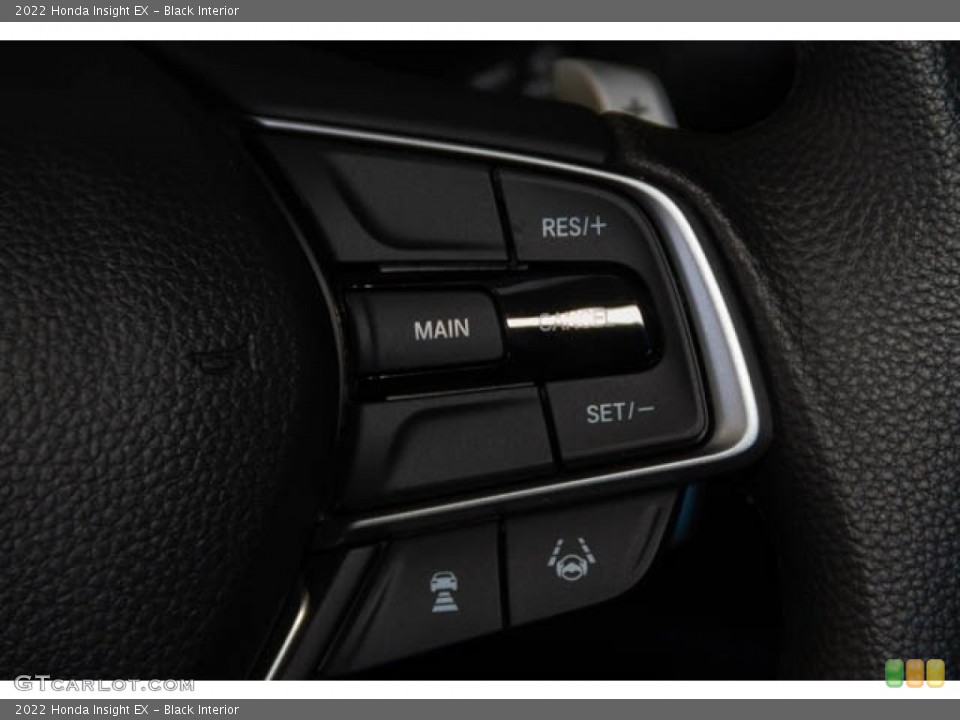 Black Interior Steering Wheel for the 2022 Honda Insight EX #142164834