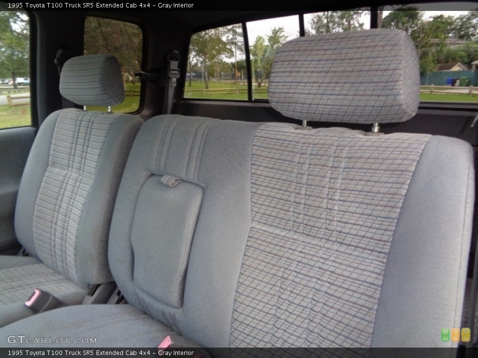 Gray Interior Front Seat for the 1995 Toyota T100 Truck SR5 Extended Cab 4x4 #142167717