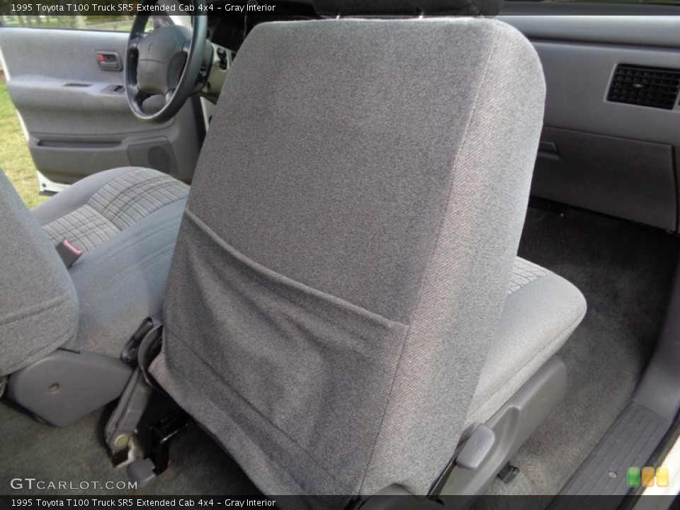 Gray Interior Front Seat for the 1995 Toyota T100 Truck SR5 Extended Cab 4x4 #142168374