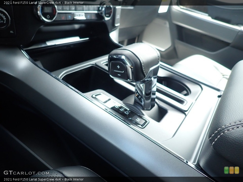 Black Interior Transmission for the 2021 Ford F150 Lariat SuperCrew 4x4 #142169922