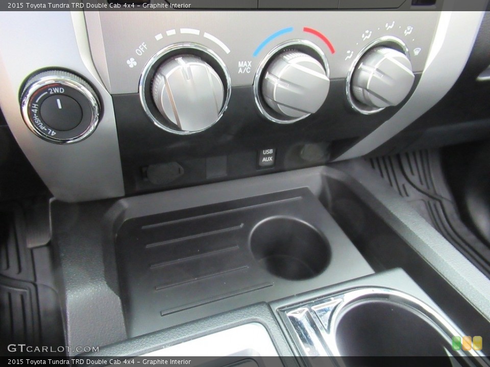 Graphite Interior Controls for the 2015 Toyota Tundra TRD Double Cab 4x4 #142172532