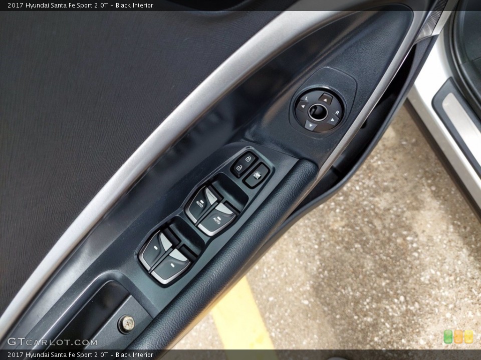 Black Interior Door Panel for the 2017 Hyundai Santa Fe Sport 2.0T #142174302