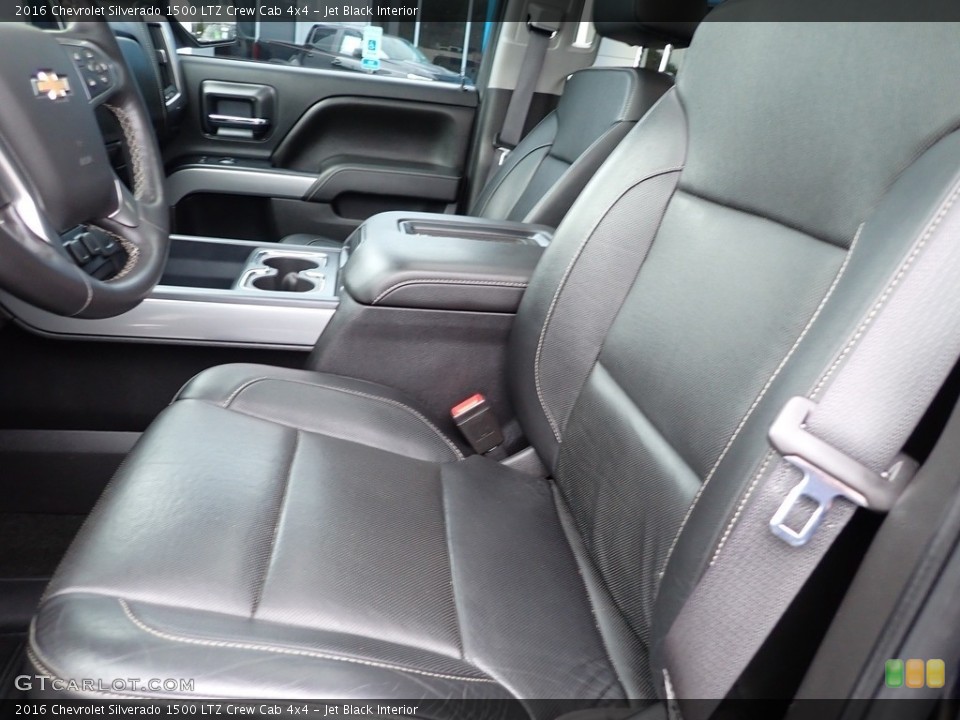 Jet Black Interior Front Seat for the 2016 Chevrolet Silverado 1500 LTZ Crew Cab 4x4 #142174404