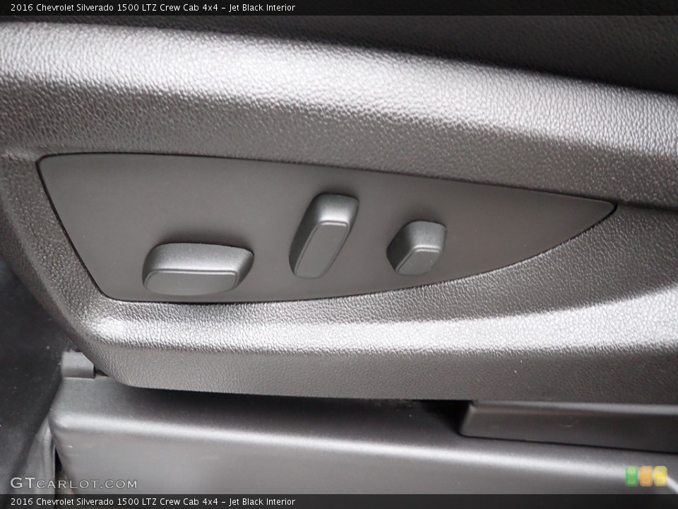 Jet Black Interior Front Seat for the 2016 Chevrolet Silverado 1500 LTZ Crew Cab 4x4 #142174446