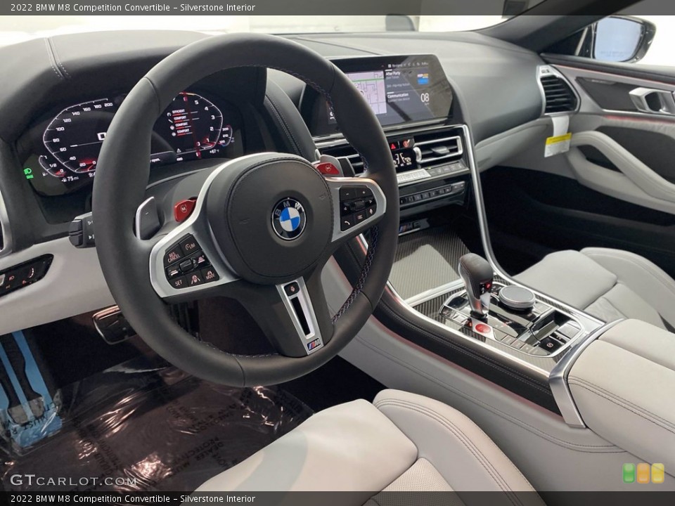 Silverstone Interior Photo for the 2022 BMW M8 Competition Convertible #142176486