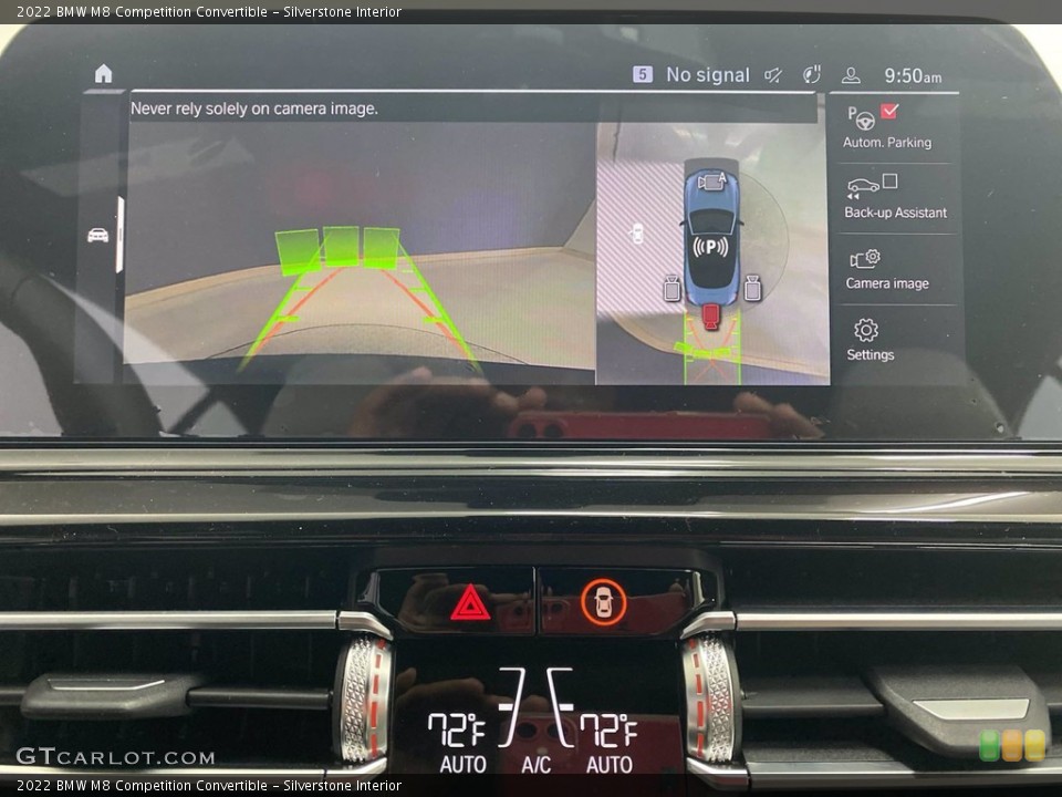 Silverstone Interior Controls for the 2022 BMW M8 Competition Convertible #142176692