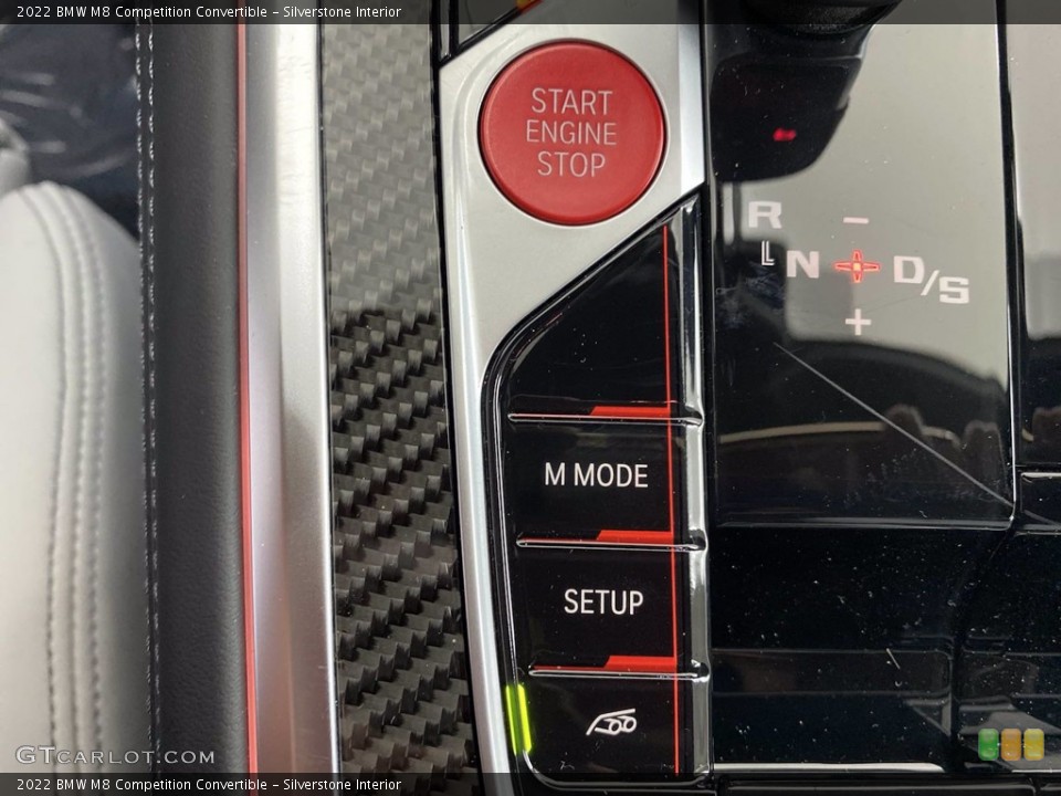 Silverstone Interior Controls for the 2022 BMW M8 Competition Convertible #142176764