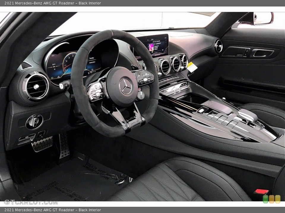 Black Interior Front Seat for the 2021 Mercedes-Benz AMG GT Roadster #142177686