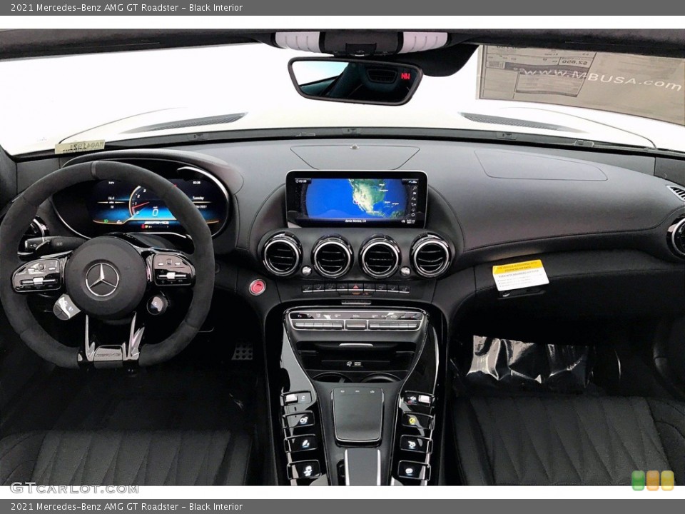 Black Interior Dashboard for the 2021 Mercedes-Benz AMG GT Roadster #142177734