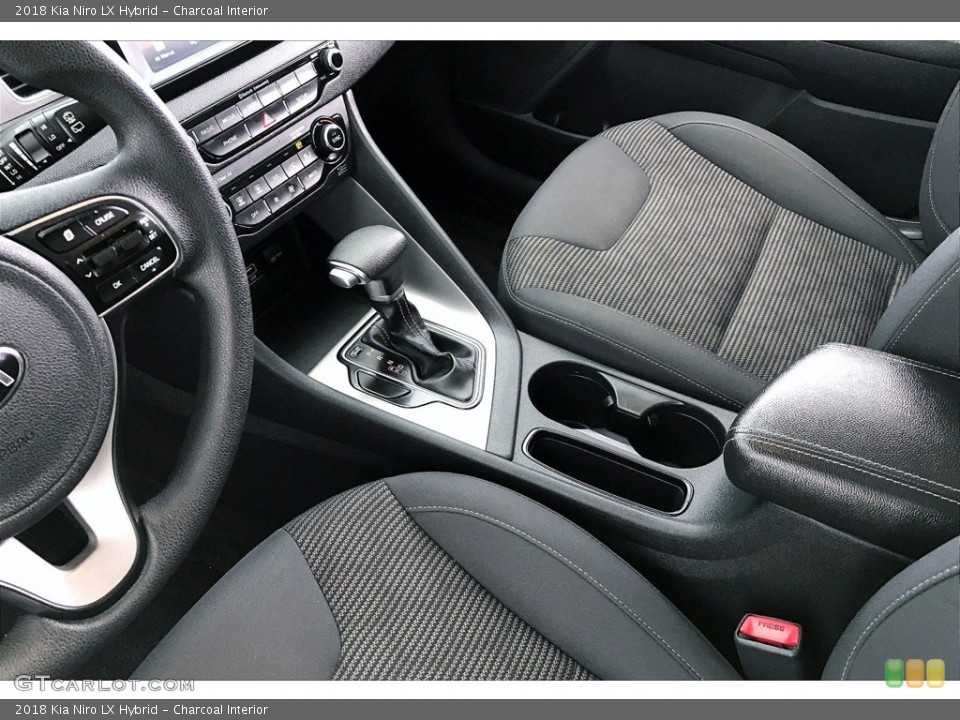 Charcoal Interior Transmission for the 2018 Kia Niro LX Hybrid #142178409