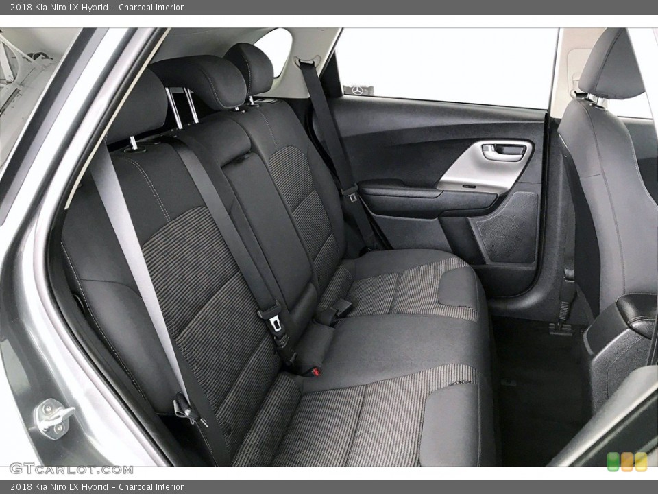 Charcoal Interior Rear Seat for the 2018 Kia Niro LX Hybrid #142178458