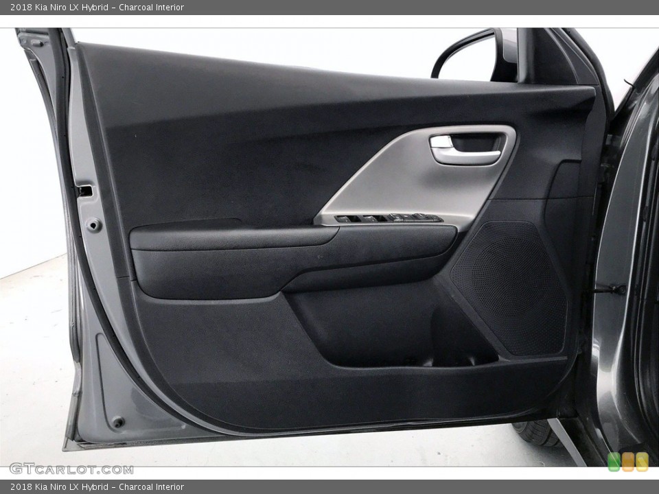 Charcoal Interior Door Panel for the 2018 Kia Niro LX Hybrid #142178649