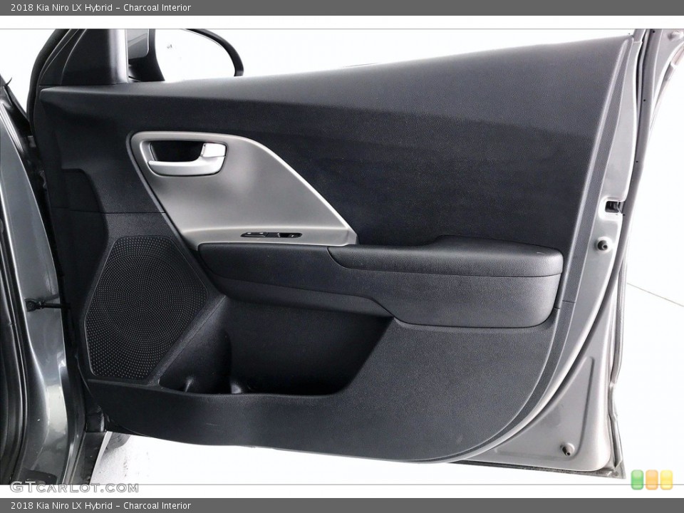 Charcoal Interior Door Panel for the 2018 Kia Niro LX Hybrid #142178676