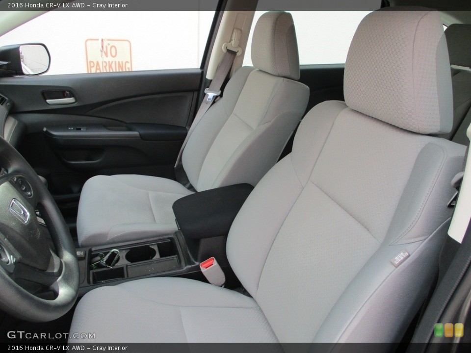 Gray Interior Front Seat for the 2016 Honda CR-V LX AWD #142178898