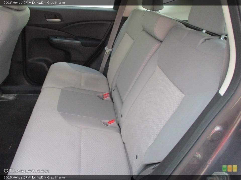 Gray Interior Rear Seat for the 2016 Honda CR-V LX AWD #142178919