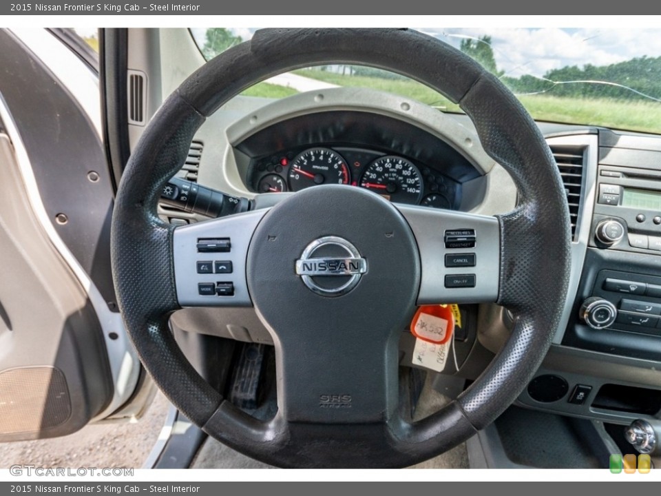 Steel Interior Steering Wheel for the 2015 Nissan Frontier S King Cab #142179756