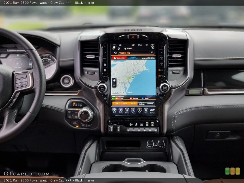 Black Interior Navigation for the 2021 Ram 2500 Power Wagon Crew Cab 4x4 #142182096
