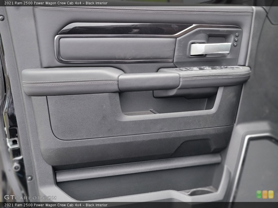 Black Interior Door Panel for the 2021 Ram 2500 Power Wagon Crew Cab 4x4 #142182138