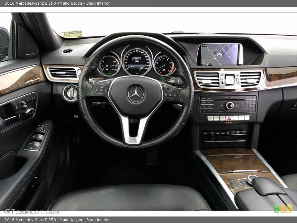 Black Interior Dashboard for the 2016 Mercedes-Benz E 350 4Matic Wagon #142185408