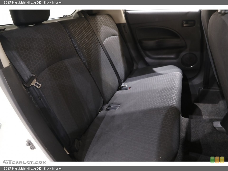 Black Interior Rear Seat for the 2015 Mitsubishi Mirage DE #142188186
