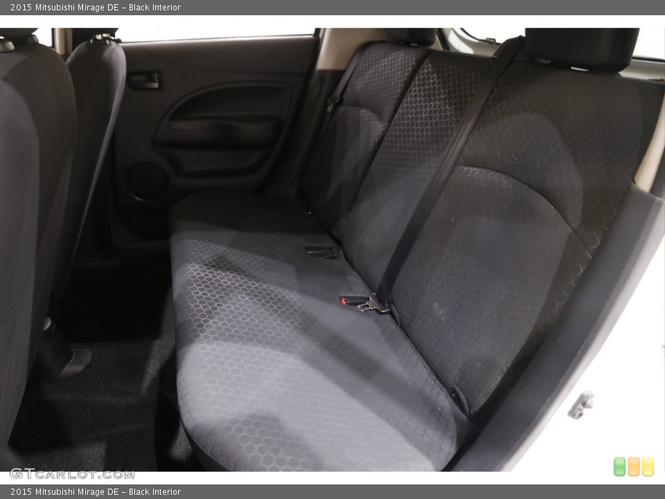 Black Interior Rear Seat for the 2015 Mitsubishi Mirage DE #142188192
