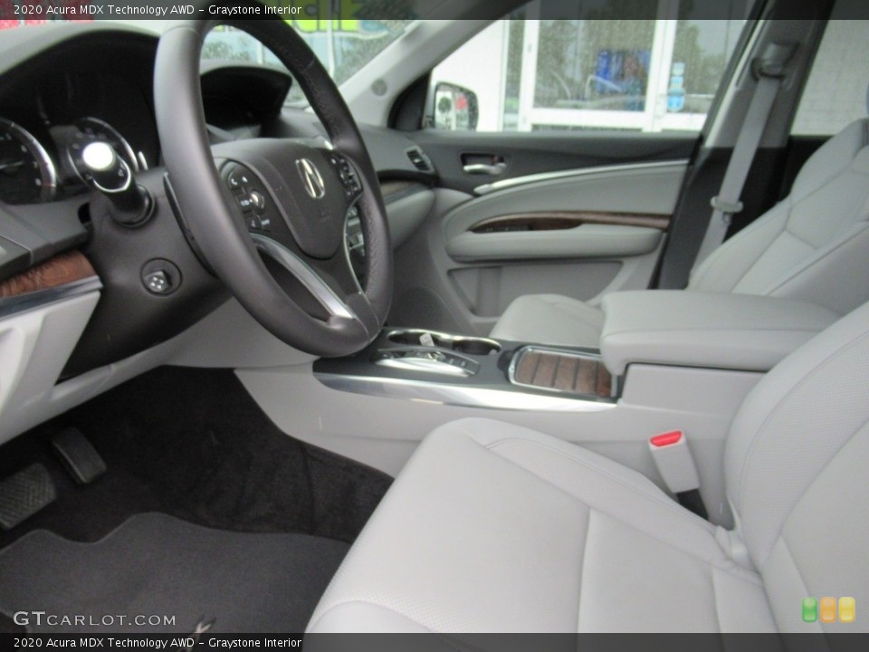 Graystone Interior Front Seat for the 2020 Acura MDX Technology AWD #142194144