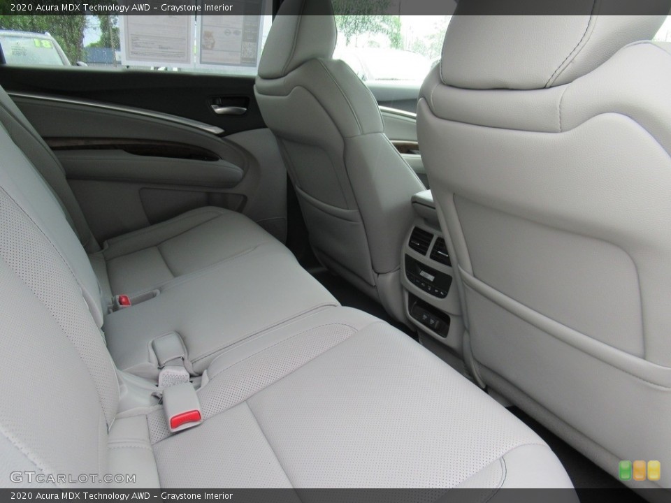 Graystone Interior Rear Seat for the 2020 Acura MDX Technology AWD #142194204