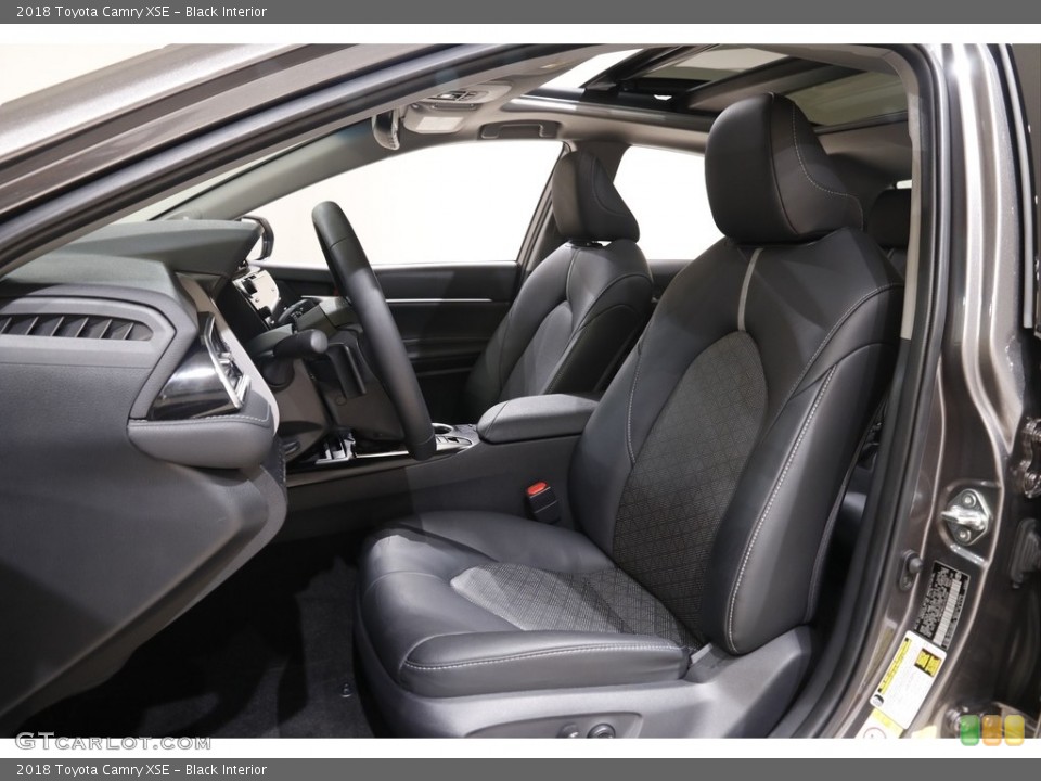 Black 2018 Toyota Camry Interiors