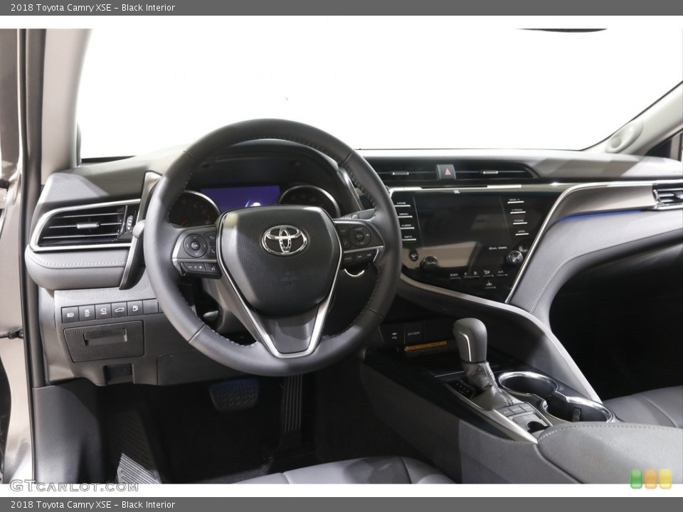Black Interior Dashboard for the 2018 Toyota Camry XSE #142194450