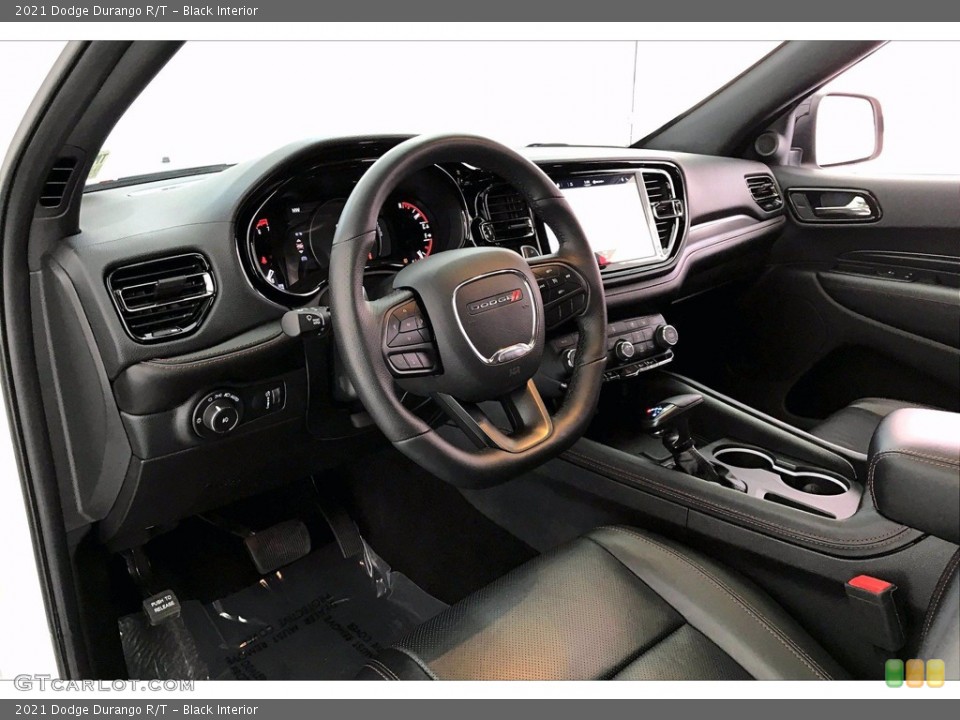 Black Interior Front Seat for the 2021 Dodge Durango R/T #142195161