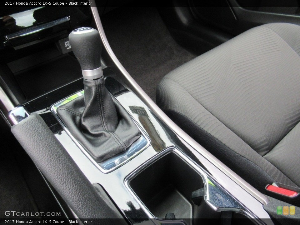 Black Interior Transmission for the 2017 Honda Accord LX-S Coupe #142195899