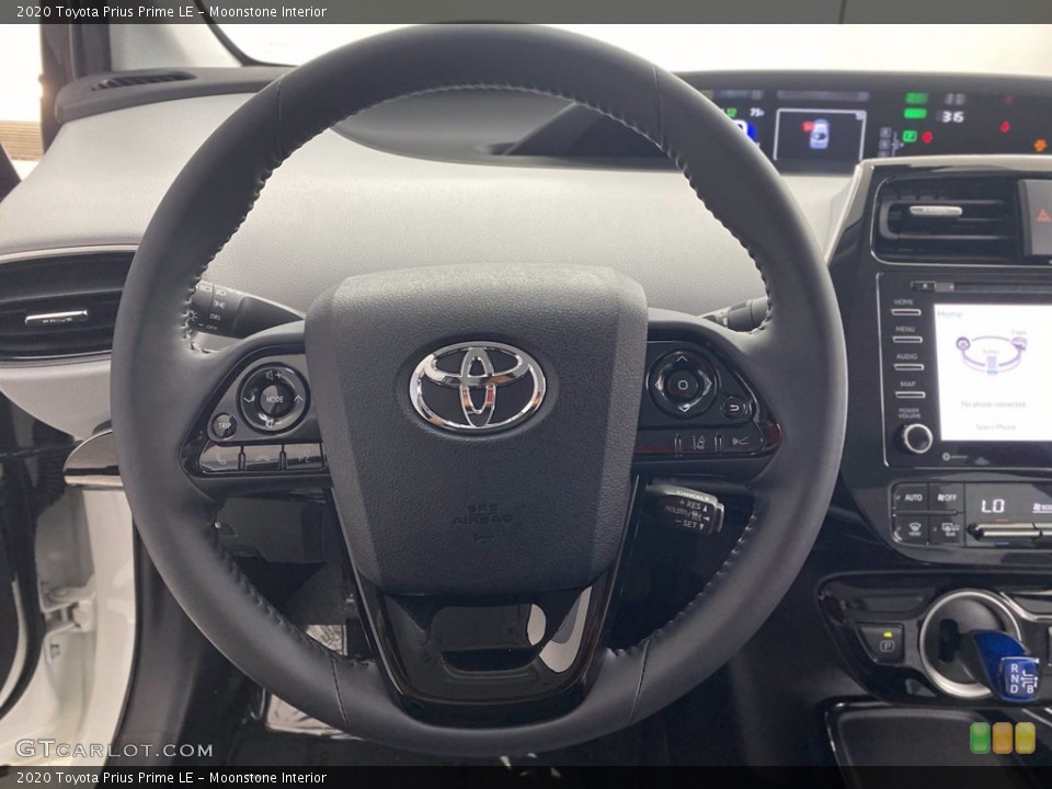 Moonstone Interior Steering Wheel for the 2020 Toyota Prius Prime LE #142196229