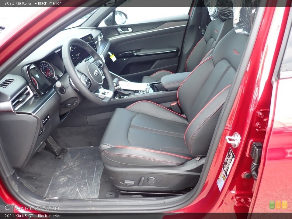 Black Interior Photo for the 2021 Kia K5 GT #142200688
