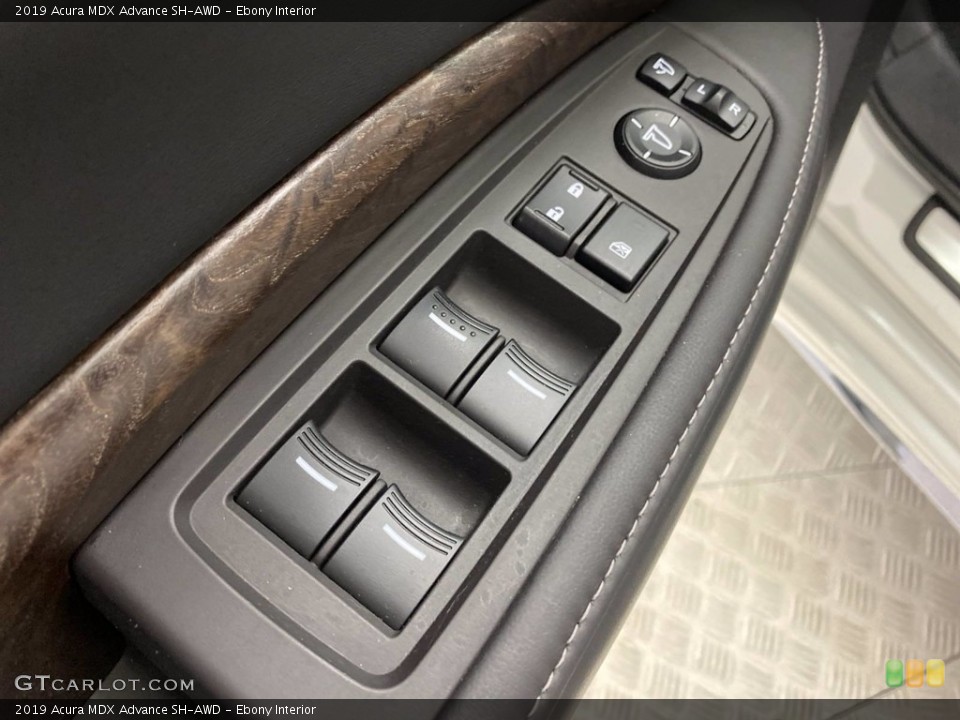 Ebony Interior Controls for the 2019 Acura MDX Advance SH-AWD #142205506