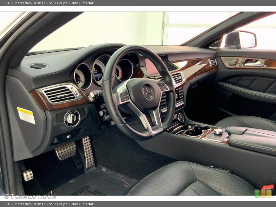 Black Interior Prime Interior for the 2014 Mercedes-Benz CLS 550 Coupe #142205629
