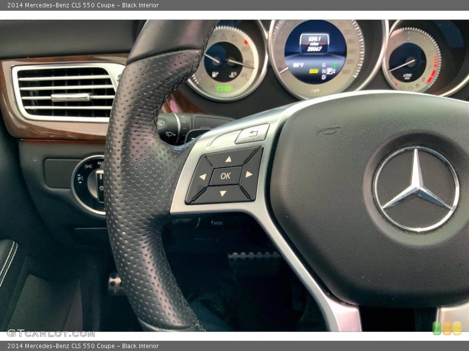 Black Interior Controls for the 2014 Mercedes-Benz CLS 550 Coupe #142205809