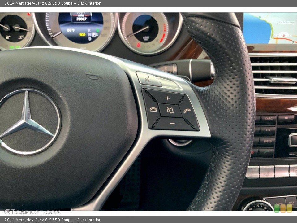 Black Interior Controls for the 2014 Mercedes-Benz CLS 550 Coupe #142205833