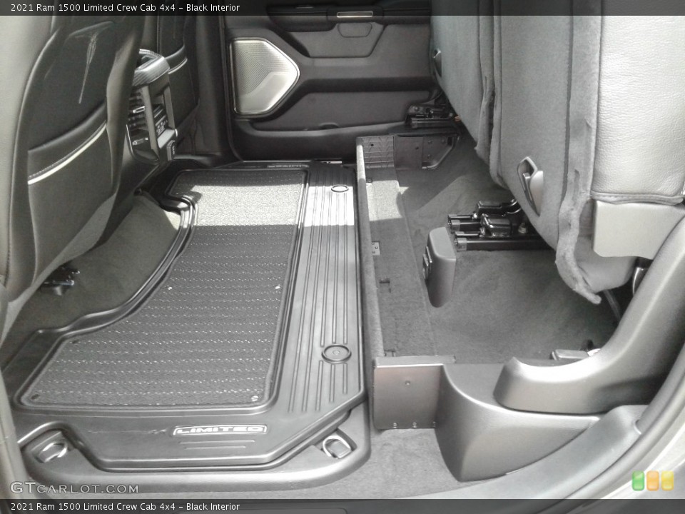 Black Interior Rear Seat for the 2021 Ram 1500 Limited Crew Cab 4x4 #142206223