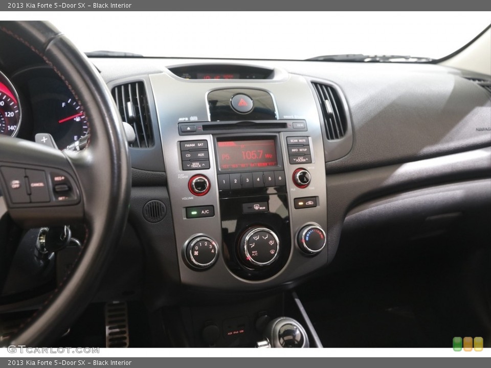 Black Interior Controls for the 2013 Kia Forte 5-Door SX #142206436