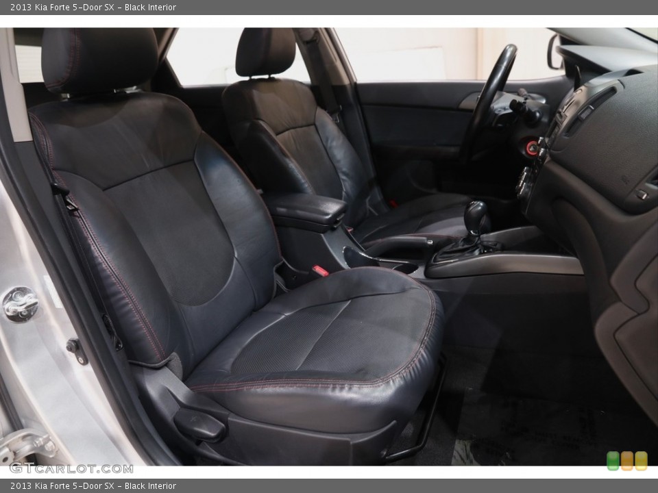 Black Interior Front Seat for the 2013 Kia Forte 5-Door SX #142206514