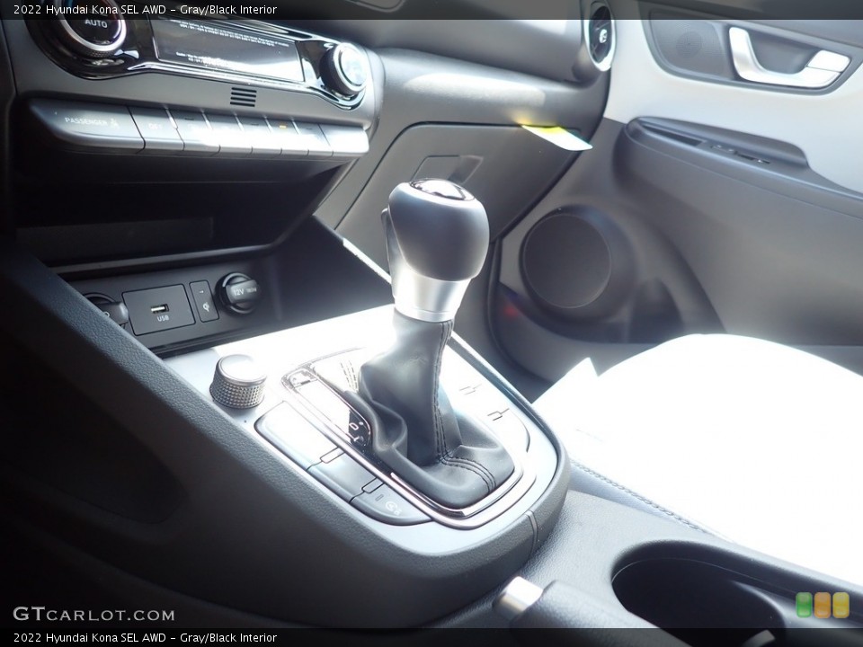 Gray/Black Interior Transmission for the 2022 Hyundai Kona SEL AWD #142207075
