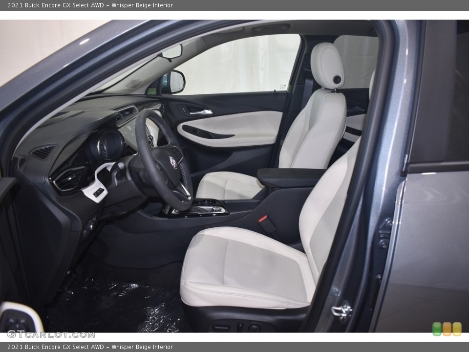 Whisper Beige Interior Photo for the 2021 Buick Encore GX Select AWD #142207300