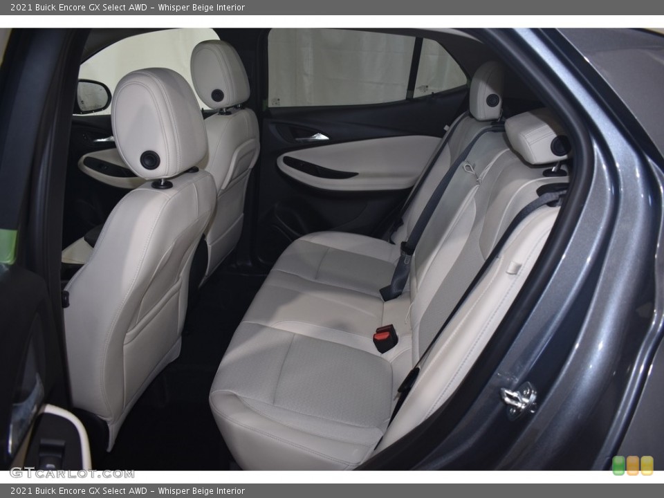 Whisper Beige Interior Rear Seat for the 2021 Buick Encore GX Select AWD #142207321