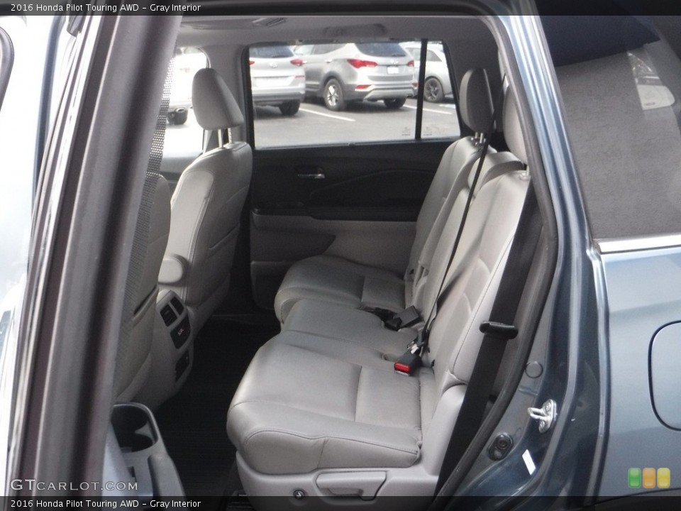Gray Interior Rear Seat for the 2016 Honda Pilot Touring AWD #142207555