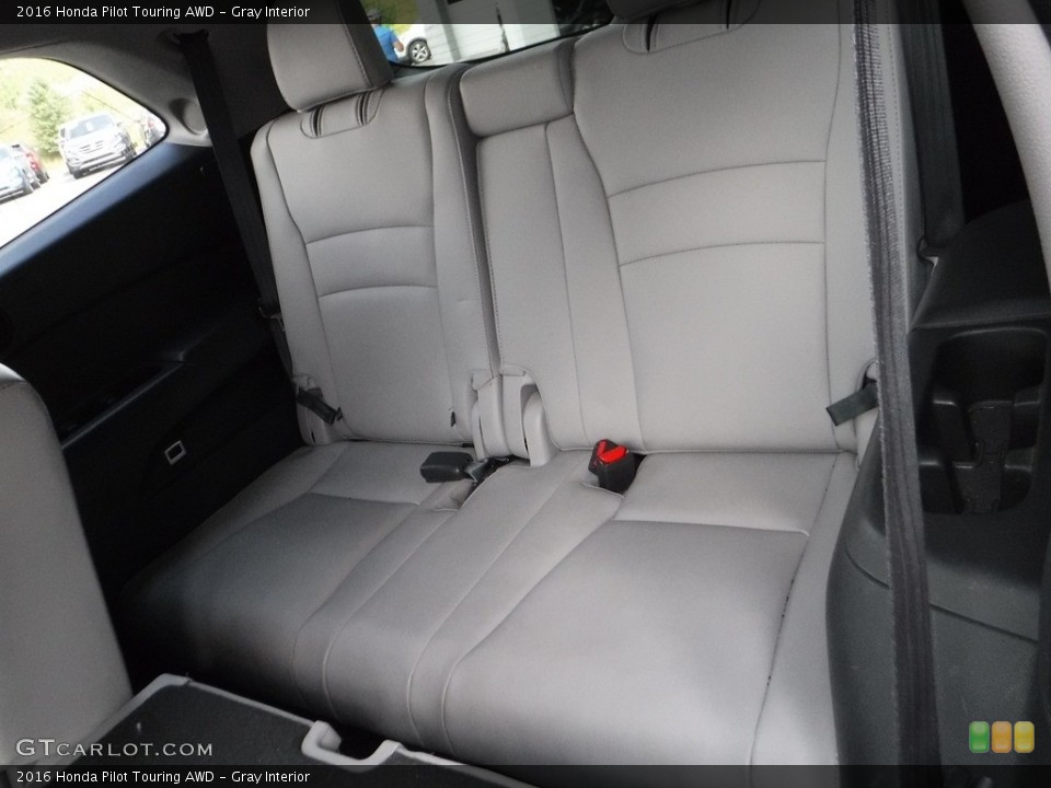 Gray Interior Rear Seat for the 2016 Honda Pilot Touring AWD #142207585