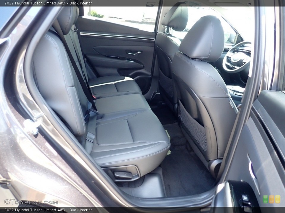 Black Interior Rear Seat for the 2022 Hyundai Tucson Limited AWD #142208281