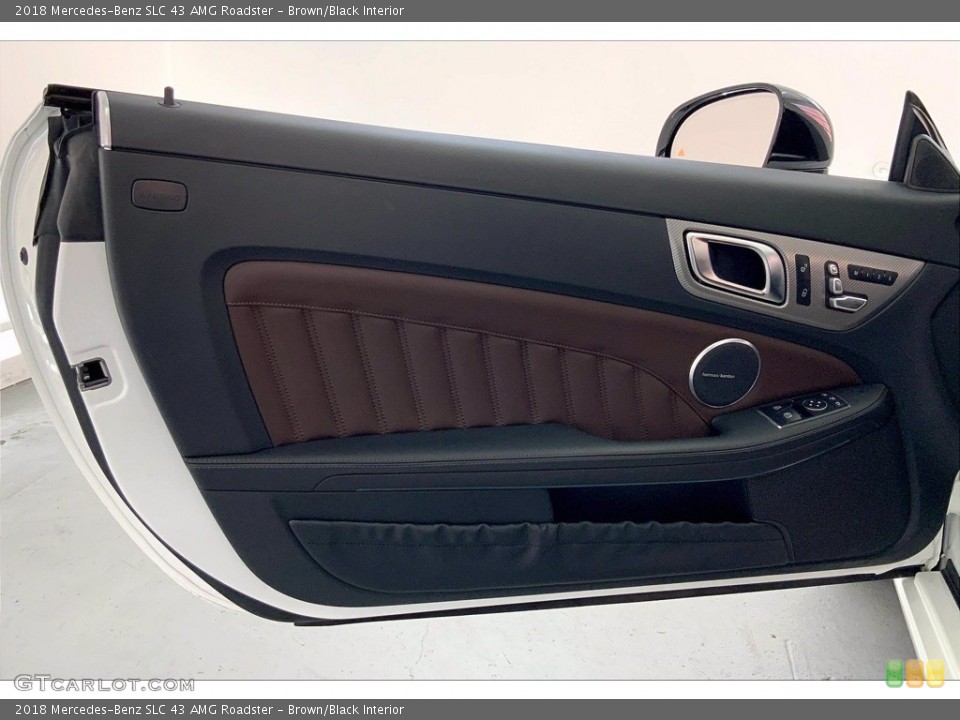 Brown/Black Interior Door Panel for the 2018 Mercedes-Benz SLC 43 AMG Roadster #142211680