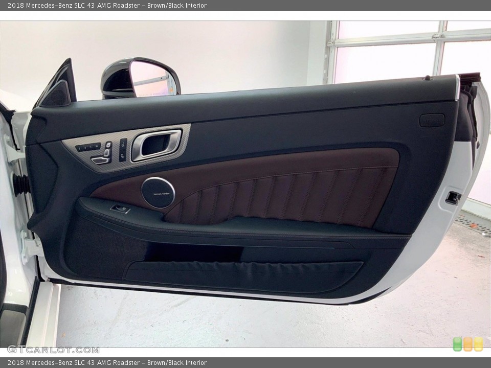 Brown/Black Interior Door Panel for the 2018 Mercedes-Benz SLC 43 AMG Roadster #142211710
