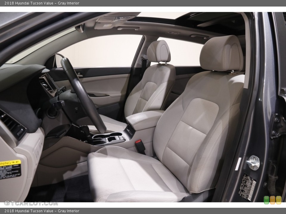 Gray Interior Front Seat for the 2018 Hyundai Tucson Value #142212385