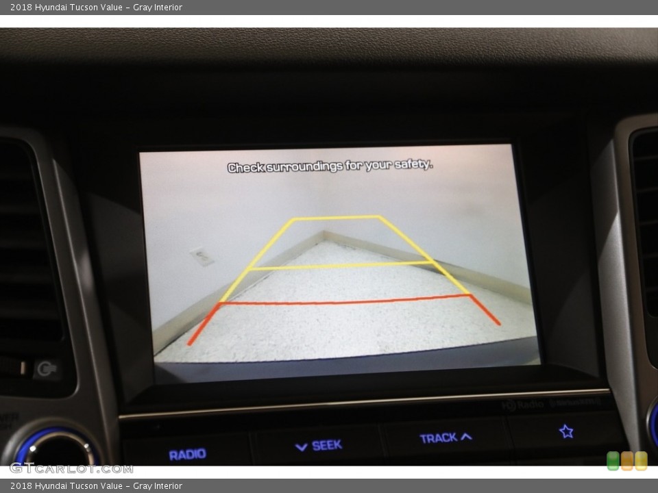 Gray Interior Controls for the 2018 Hyundai Tucson Value #142212528